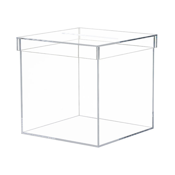 Vandue Corporation Luxe Acrylic Wedding Card Box & Reviews Wayfair